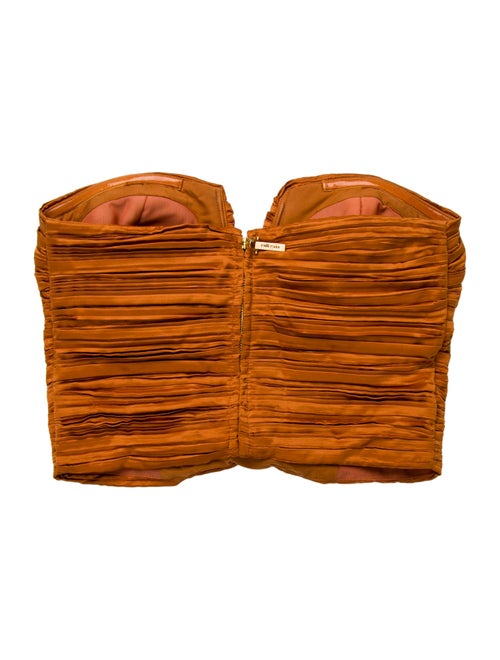 Cult Gaia Strapless Crop Top