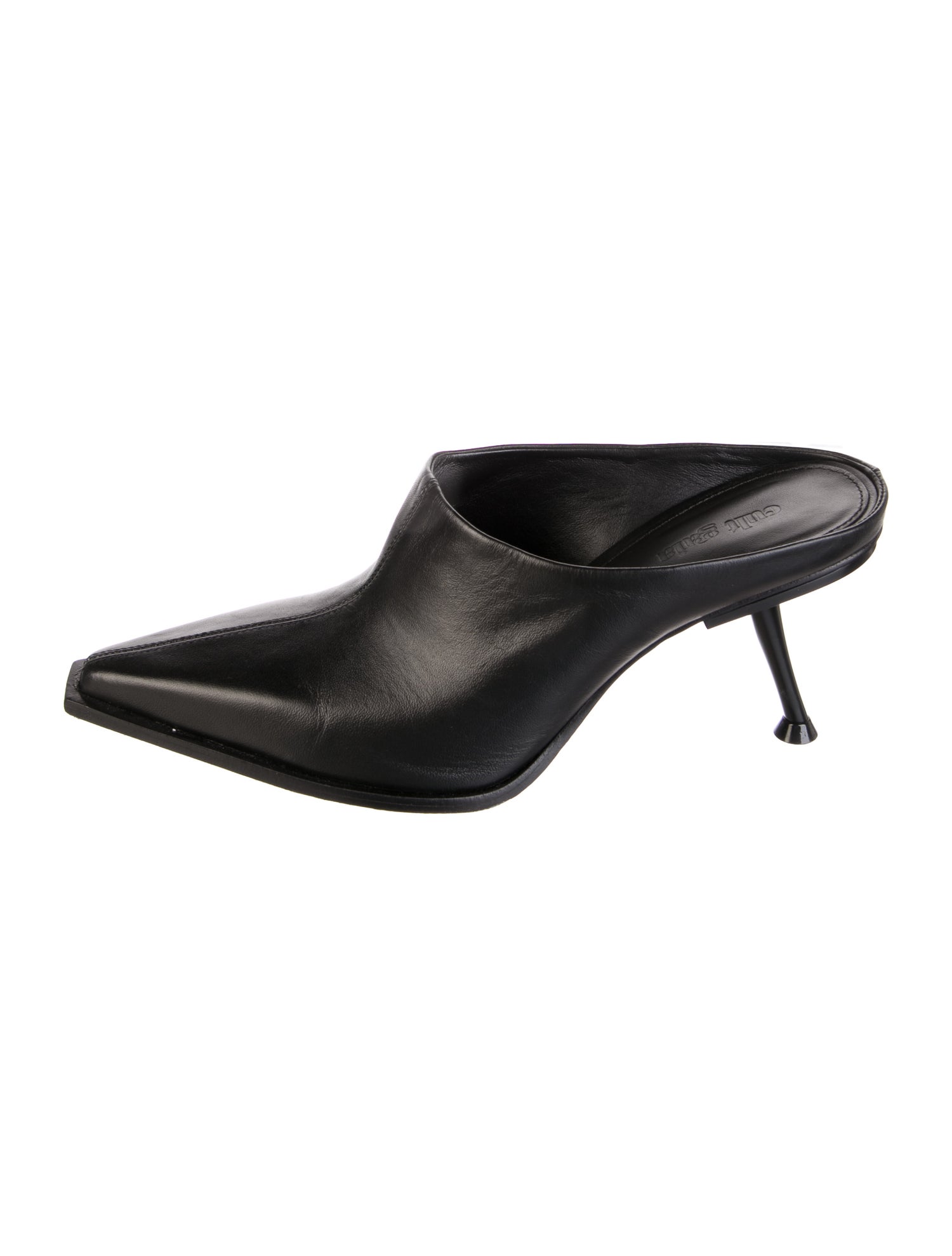 Cult Gaia Leather Mules