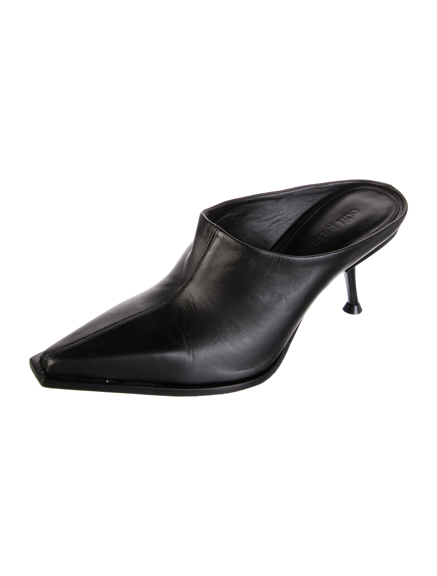 Cult Gaia Leather Mules