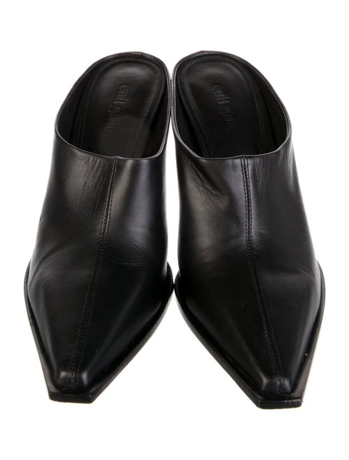 Cult Gaia Leather Mules