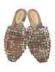 Cult Gaia Patterned Mules