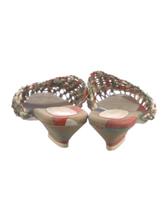 Cult Gaia Patterned Mules