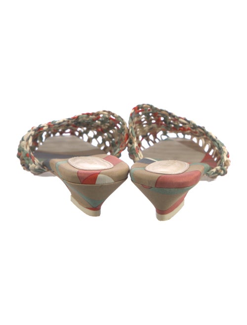 Cult Gaia Patterned Mules