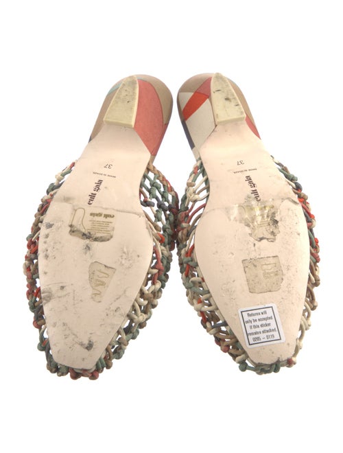 Cult Gaia Patterned Mules