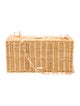Cult Gaia Rattan Shoulder Bag