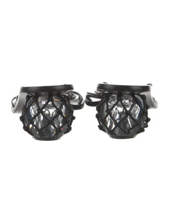 Cult Gaia Leather Slides