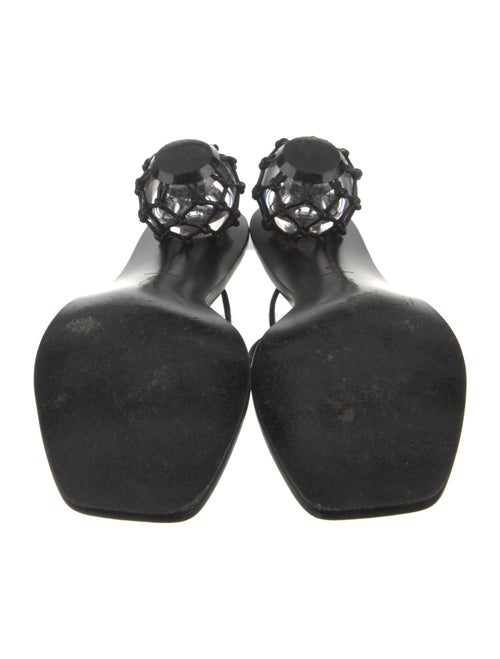 Cult Gaia Leather Slides