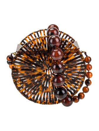 Cult Gaia Acrylic Shoulder Bag