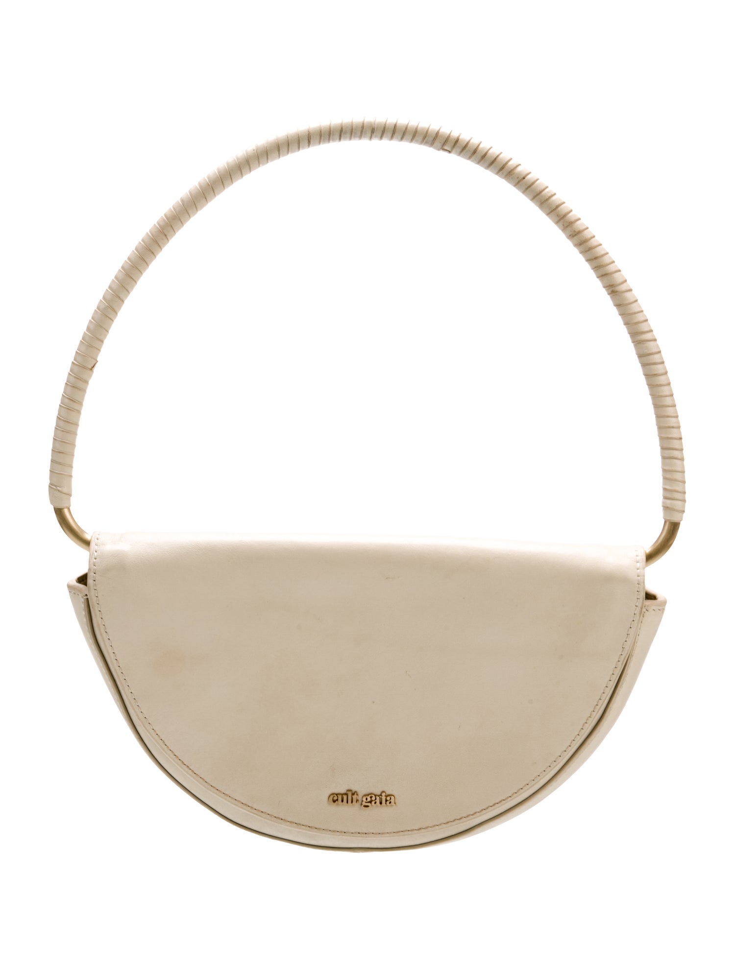 Cult Gaia Leather Shoulder Bag