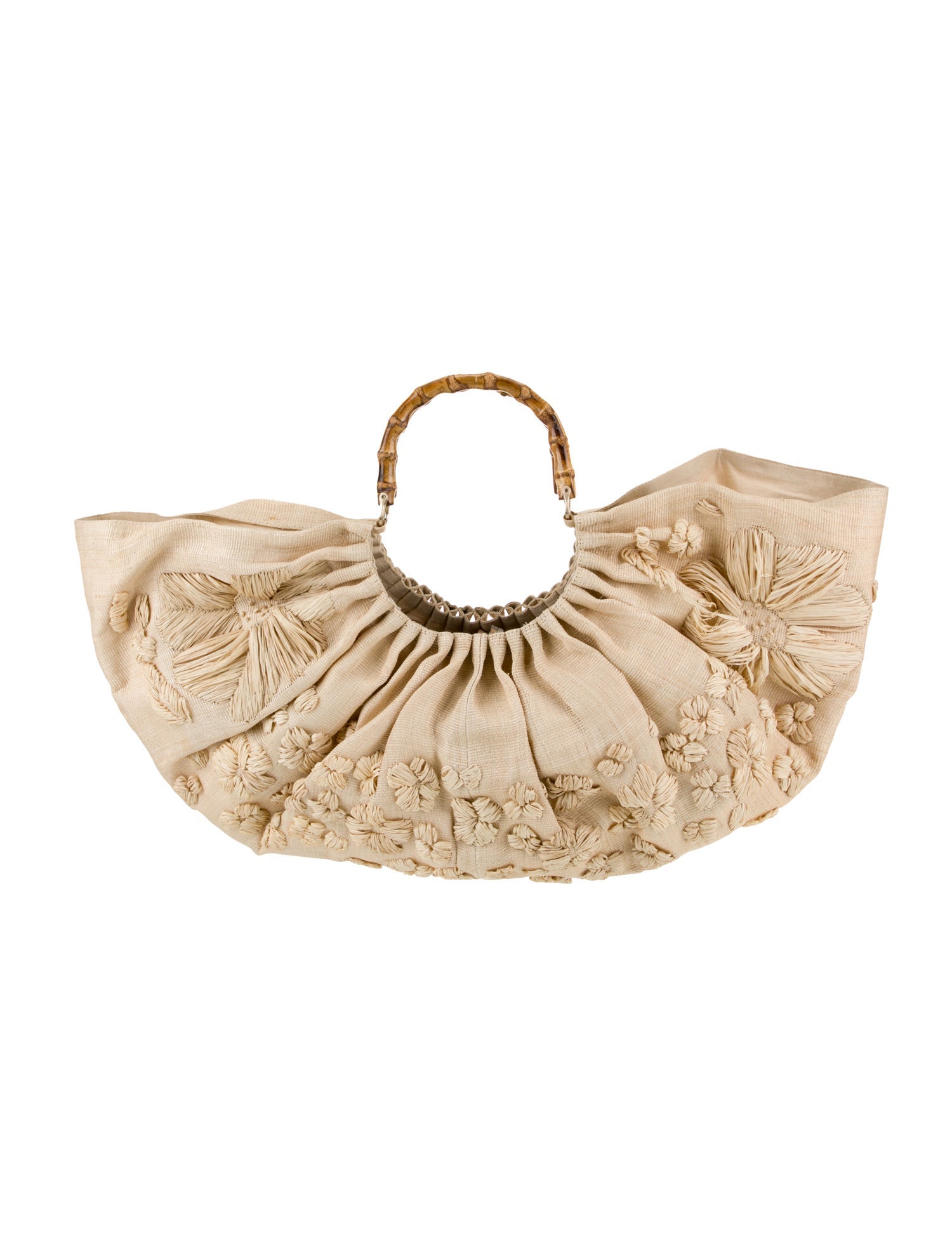 Cult Gaia Straw Evening Bag