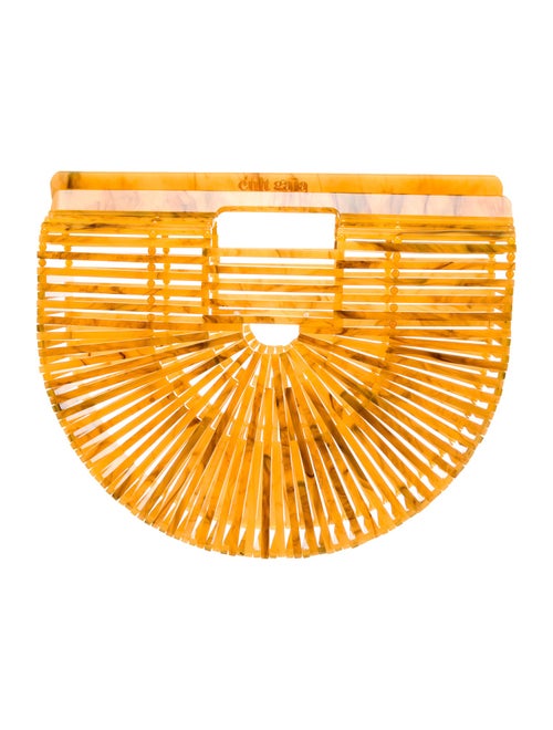 Cult Gaia Acrylic Top Handle Bag