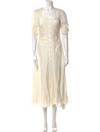 Cult Gaia Square Neckline Long Dress