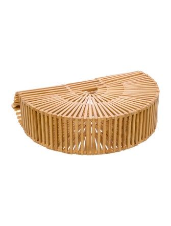 Cult Gaia Bamboo Top Handle Bag