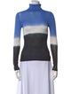 Cult Gaia Striped Turtleneck Sweater