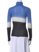 Cult Gaia Striped Turtleneck Sweater
