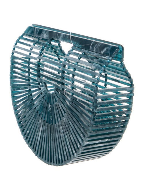 Cult Gaia Acrylic Top Handle Bag