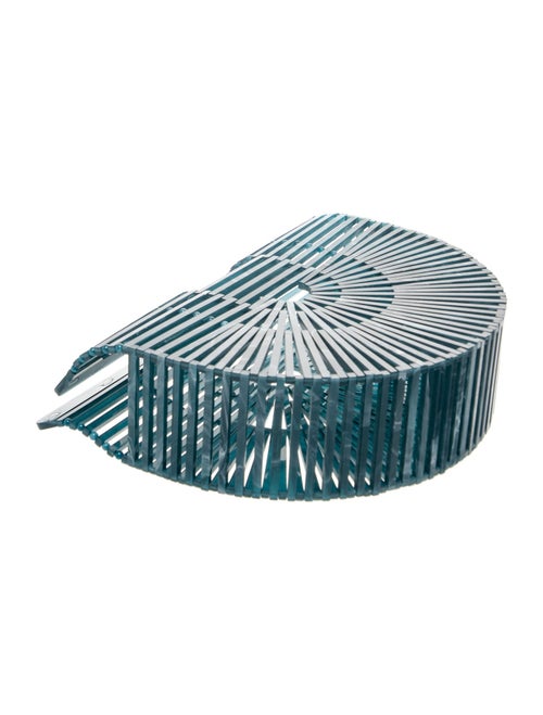 Cult Gaia Acrylic Top Handle Bag