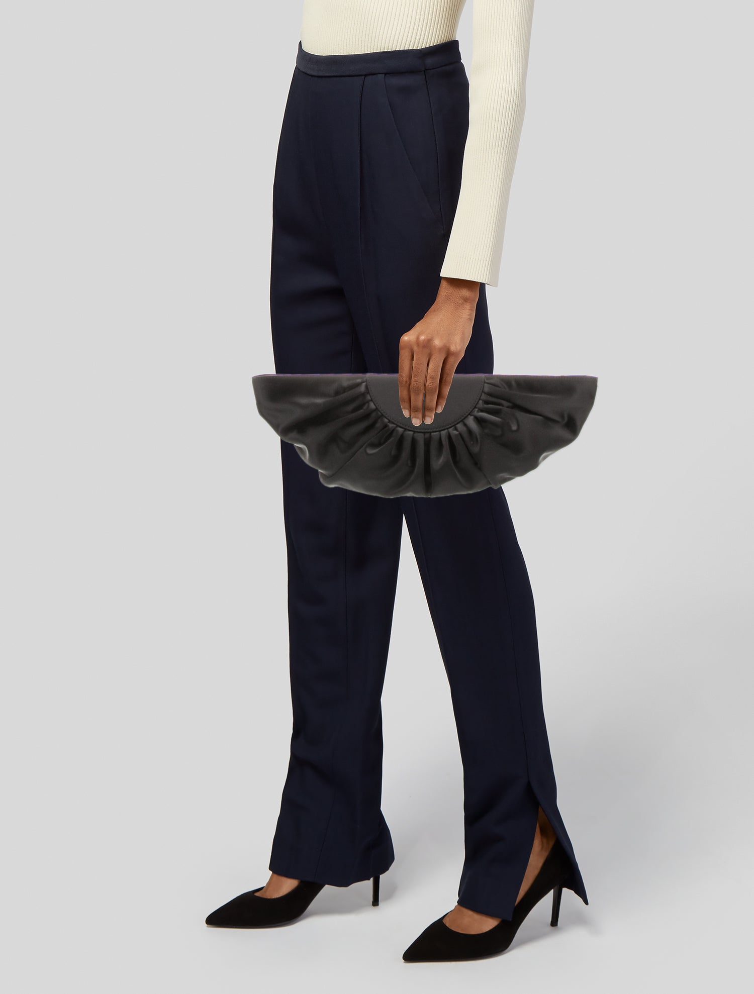 Cult Gaia Satin Belt Bag