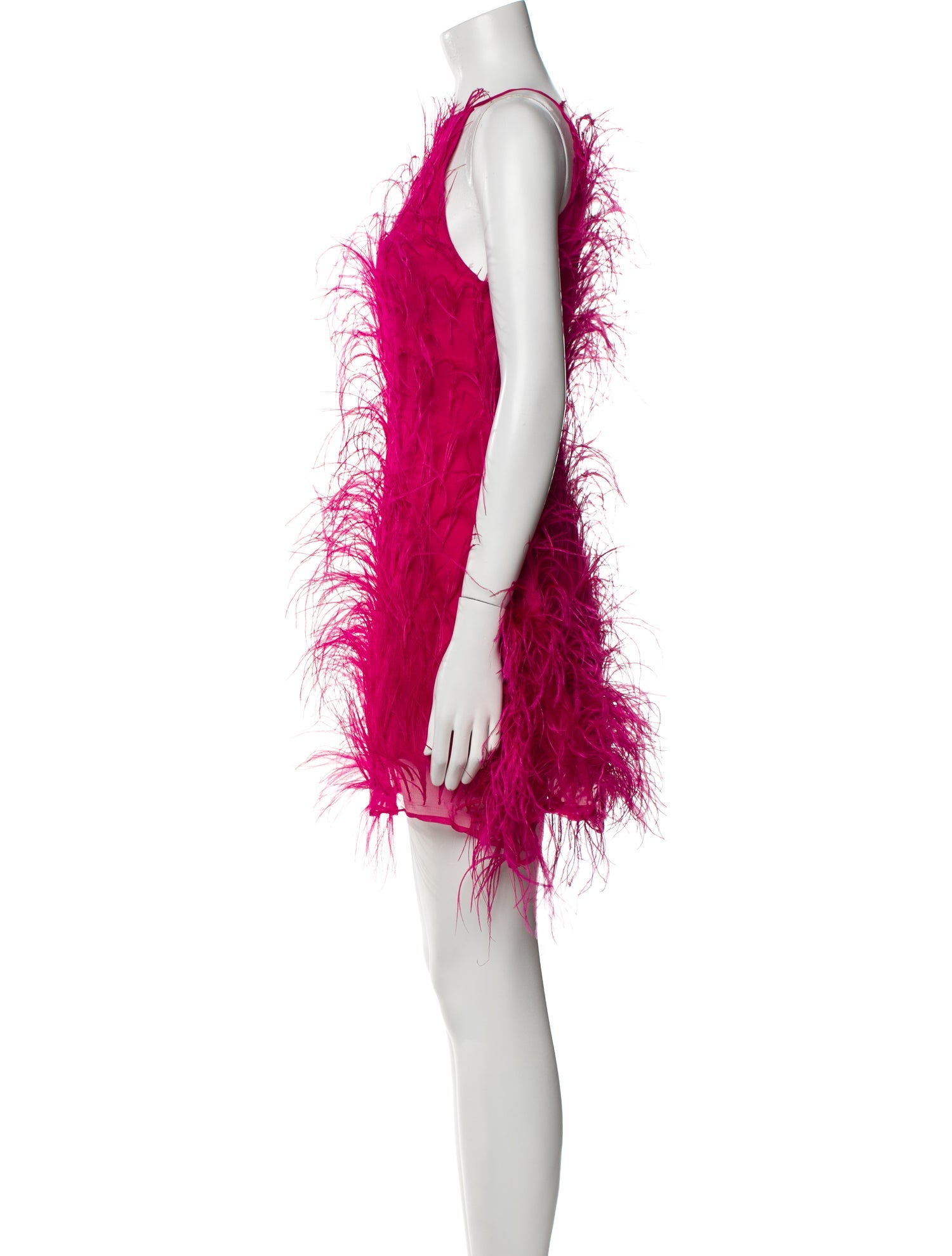 Cult Gaia Lace Pattern Mini Dress