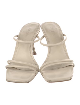 Cult Gaia Leather Slides