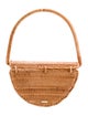 Cult Gaia Wicker Shoulder Bag