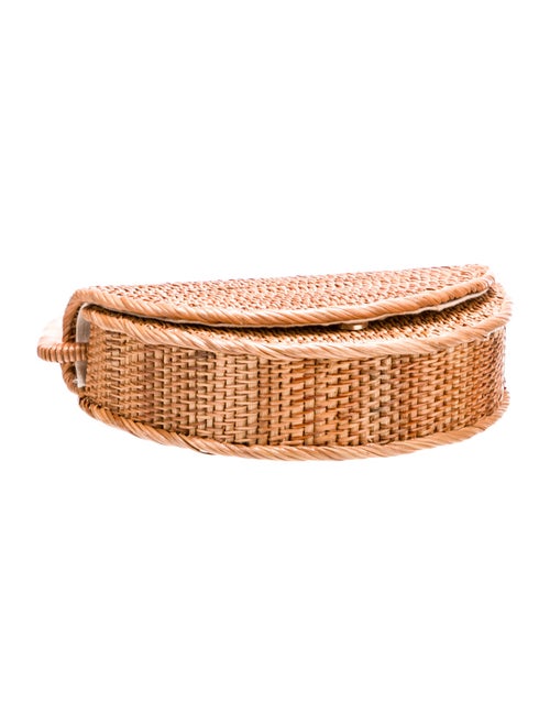 Cult Gaia Wicker Shoulder Bag