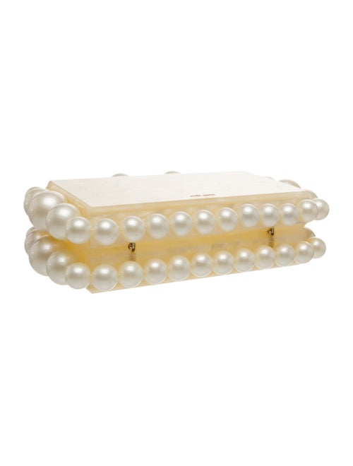 Cult Gaia Acrylic Clutch