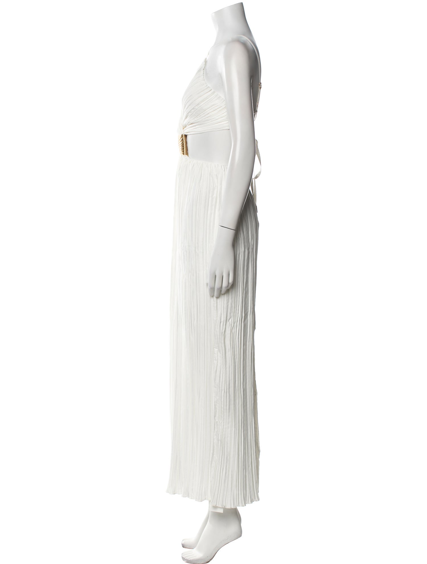 Cult Gaia Halterneck Long Dress