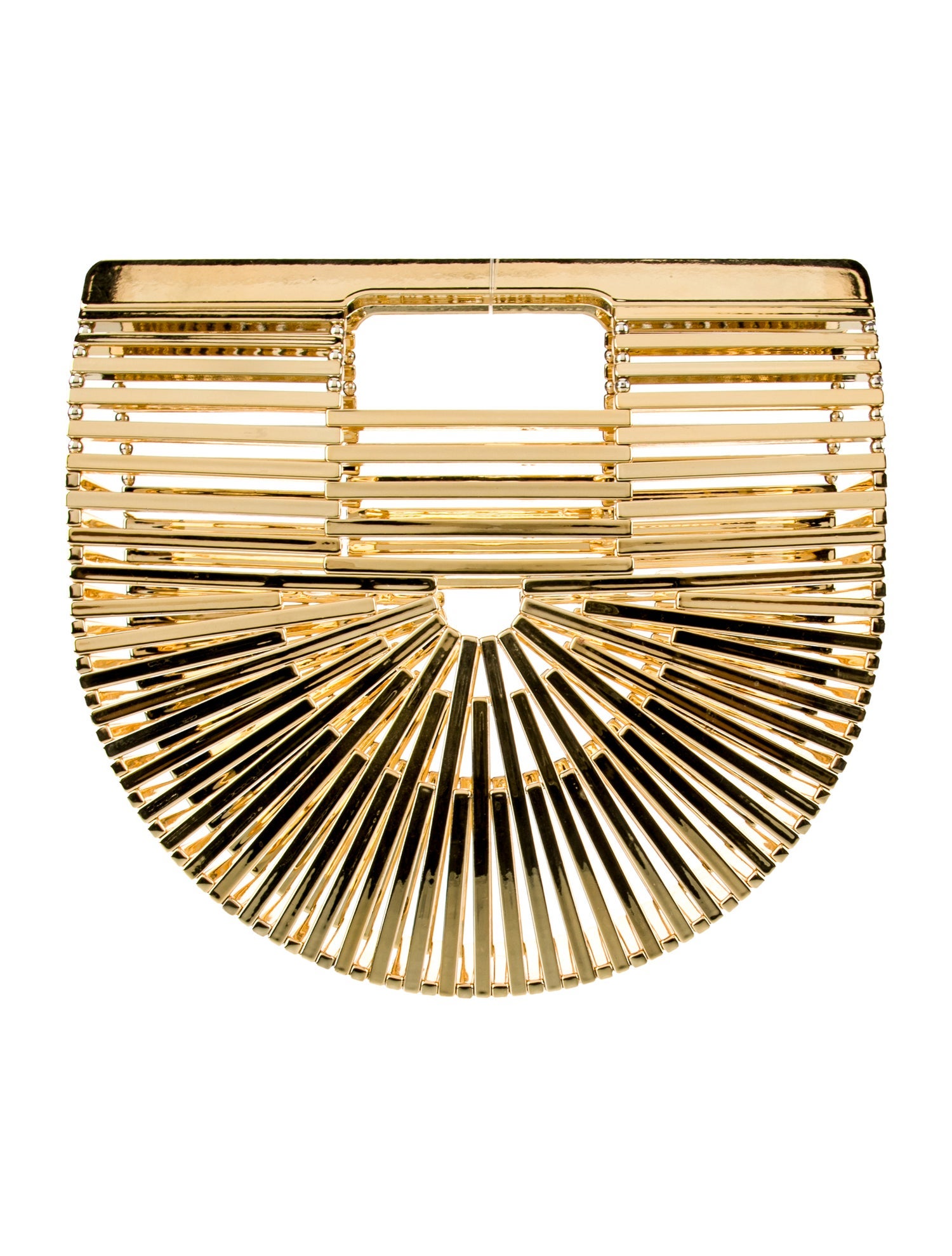 Cult Gaia Metal Top Handle Bag