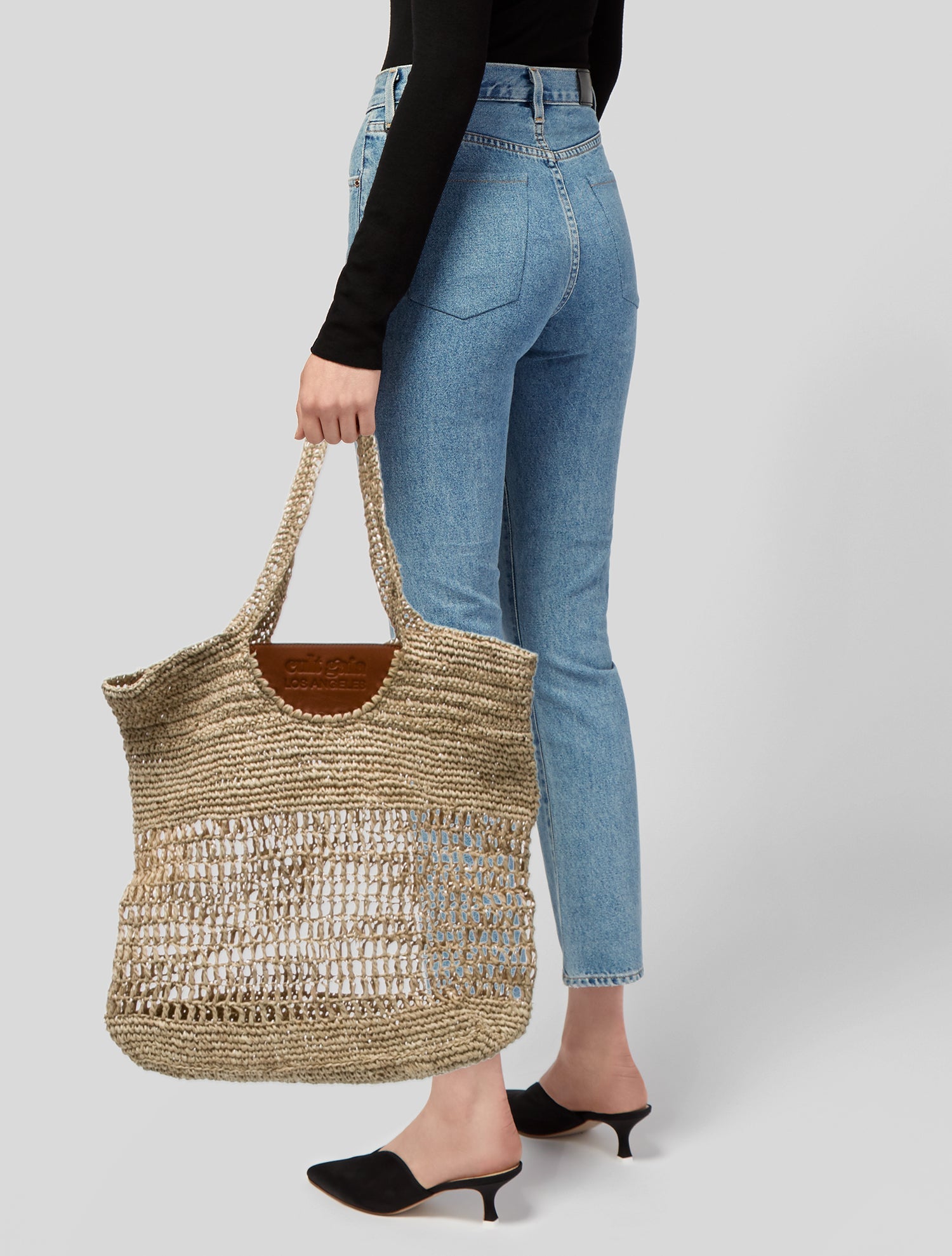 Cult Gaia Straw Hobo w/ Tags