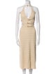 Cult Gaia Halterneck Midi Length Dress