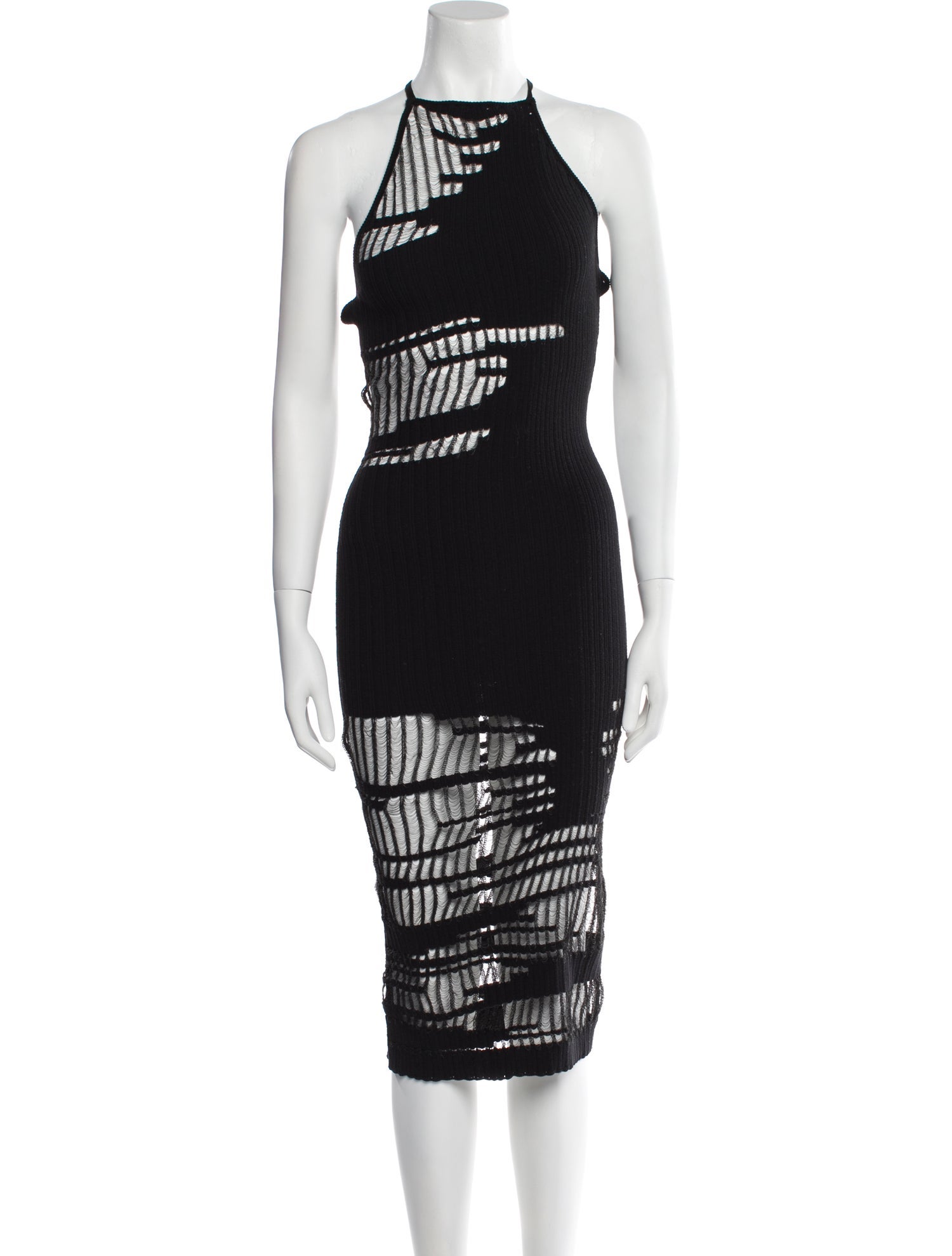 Cult Gaia Printed Midi Length Dress