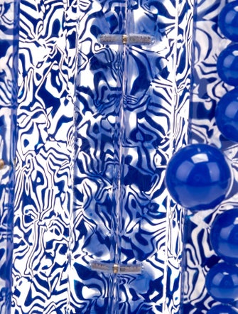 Cult Gaia Acrylic Clutch