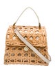 Cult Gaia Wicker Shoulder Bag
