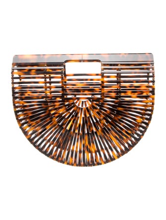 Cult Gaia Acrylic Top Handle Bag