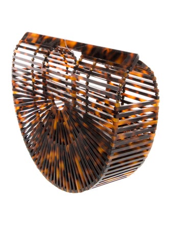 Cult Gaia Acrylic Top Handle Bag