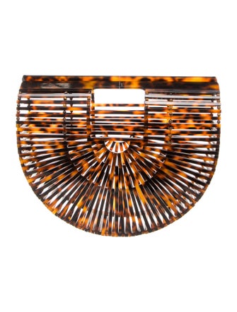 Cult Gaia Acrylic Top Handle Bag