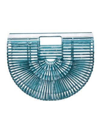 Cult Gaia Acrylic Top Handle Bag
