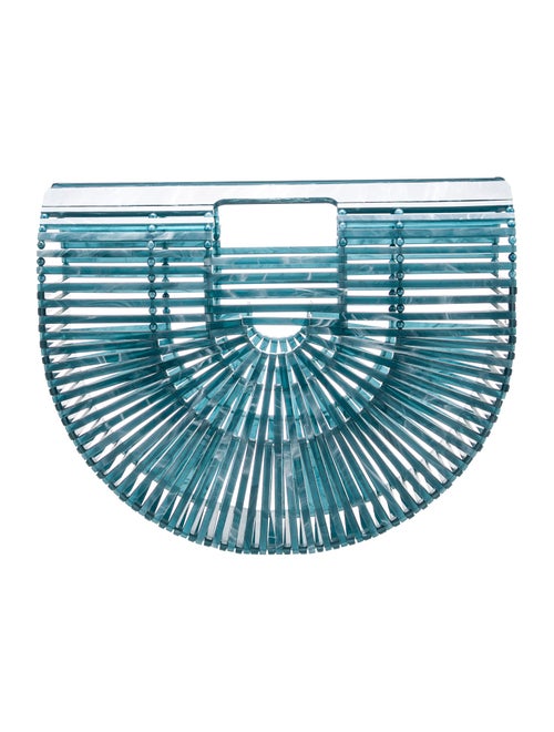 Cult Gaia Acrylic Top Handle Bag