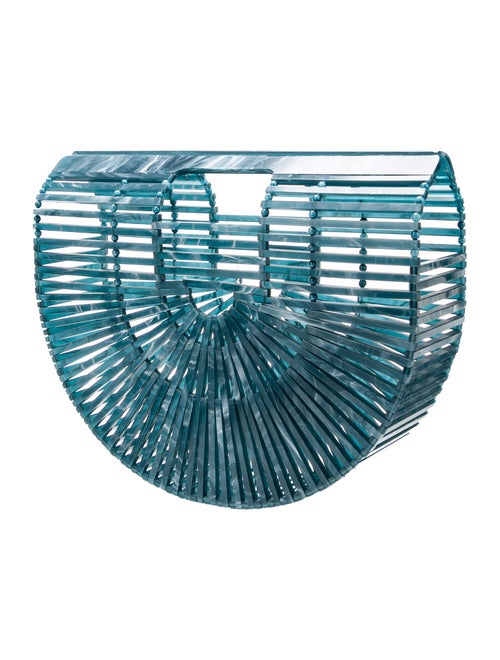 Cult Gaia Acrylic Top Handle Bag