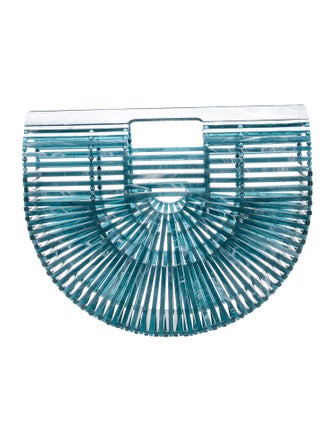 Cult Gaia Acrylic Top Handle Bag