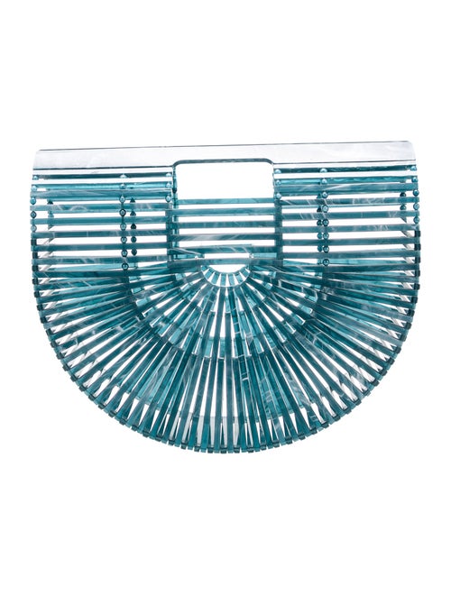 Cult Gaia Acrylic Top Handle Bag