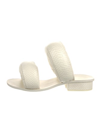 Cult Gaia Leather Slingback Sandals