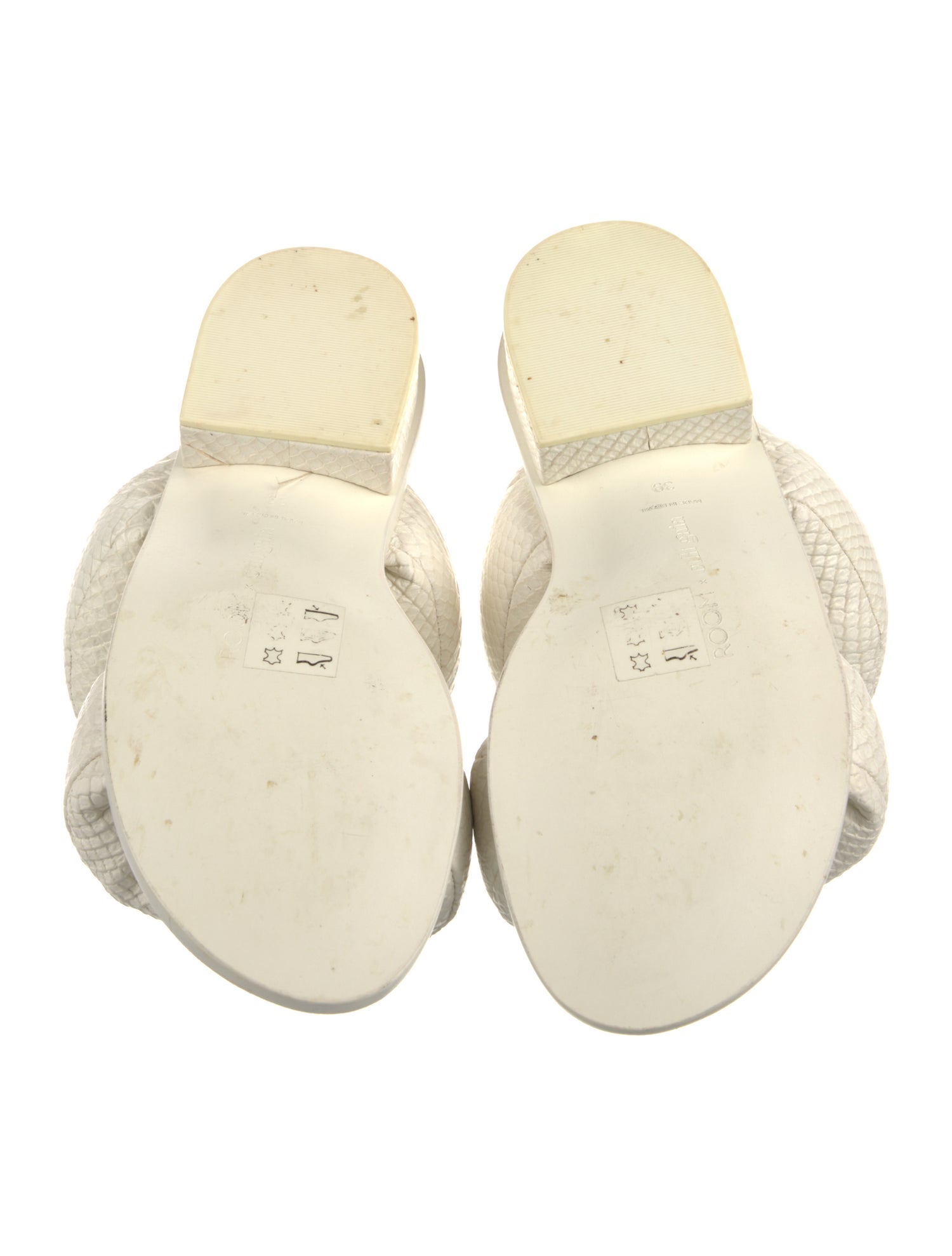 Cult Gaia Leather Slingback Sandals