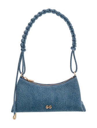 Cult Gaia Denim Shoulder Bag