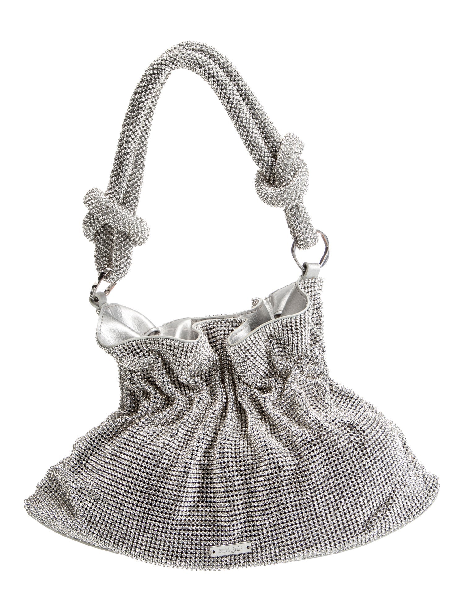 Cult Gaia Crystal Top Handle Bag