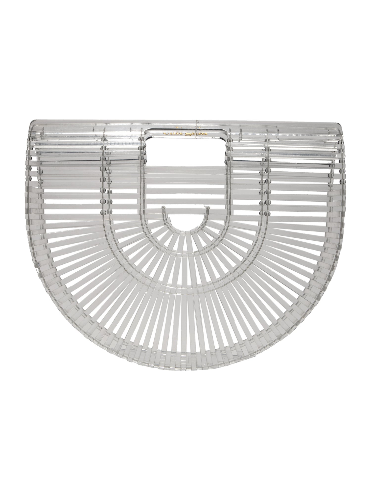Cult Gaia Acrylic Top Handle Bag