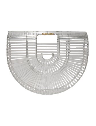 Cult Gaia Acrylic Top Handle Bag