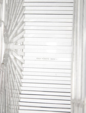 Cult Gaia Acrylic Top Handle Bag