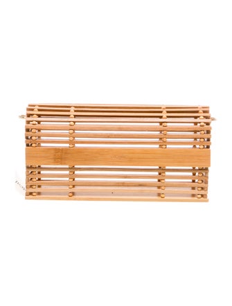 Cult Gaia Bamboo Clutch